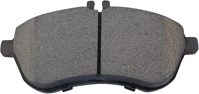 TRQ Front Ceramic Brake Pad Set Includes Contact Point Grease Compatible with 08-12 Mercedes Benz C300 12-15 C250 12-15 SLK250