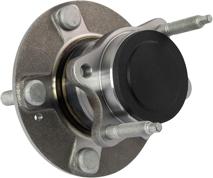 TRQ Rear Driver and Passenger Side Wheel Bearing and Hub Assembly Set 2 Piece Compatible with 2010-2013 Kia Forte 2010-2013 Forte Koup