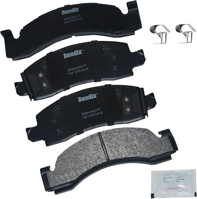 Bendix Priority1 CFM149 Brake Pads for Blue Bird TC1000,Chevrolet C30,Pickup,C35,C3500HD,G30,Van,K30,P30,R30,R3500,V30,V3500,Dodge D400,D450,W200,W250,W300,W300,W350,GMC C35,C3500,C3500HD,G35