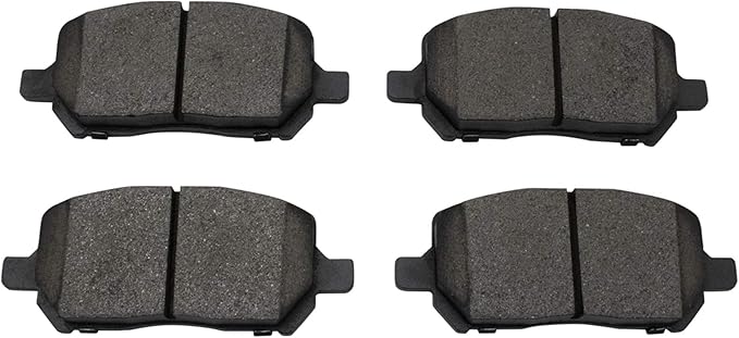 TRQ Front Brake Pads Ceramic Compatible with 2005-2010 Chevrolet Cobalt 2007-2009 Pontiac G5 2003-2007 Saturn Ion
