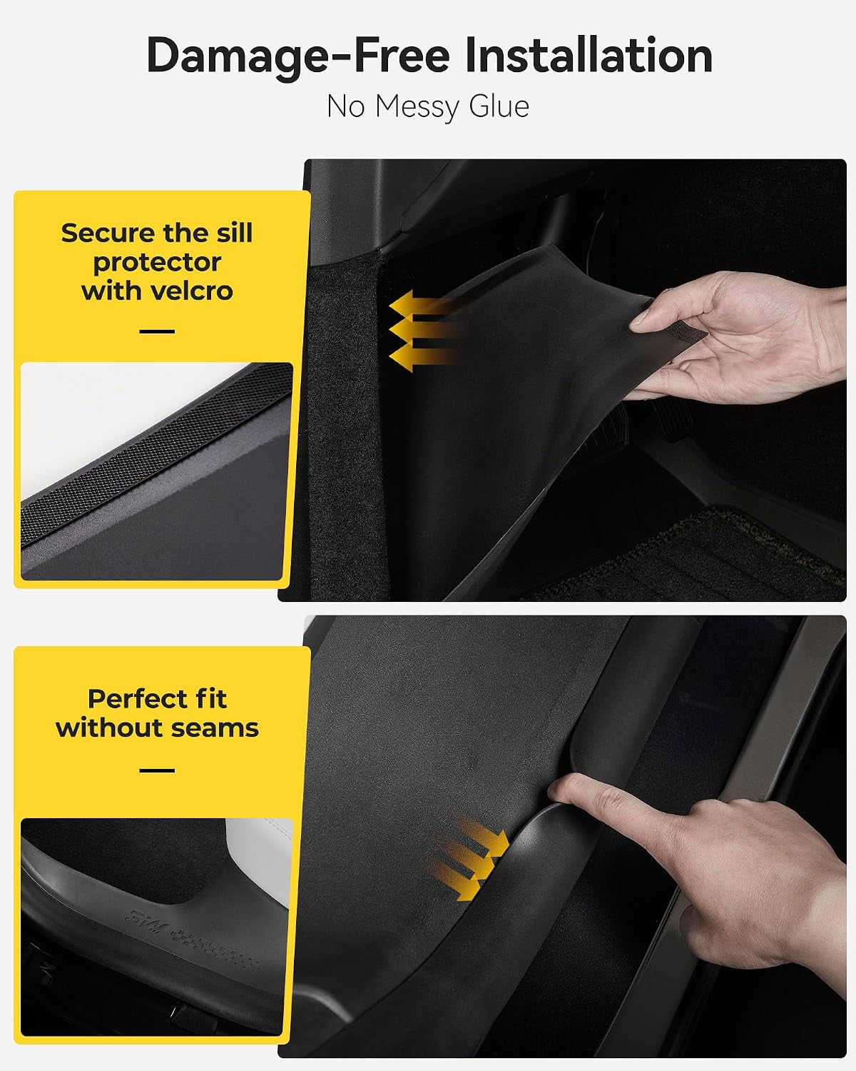 Tesla Model Y Juniper 2025 2026 5 Seat Door Sill Protector (Not Standard