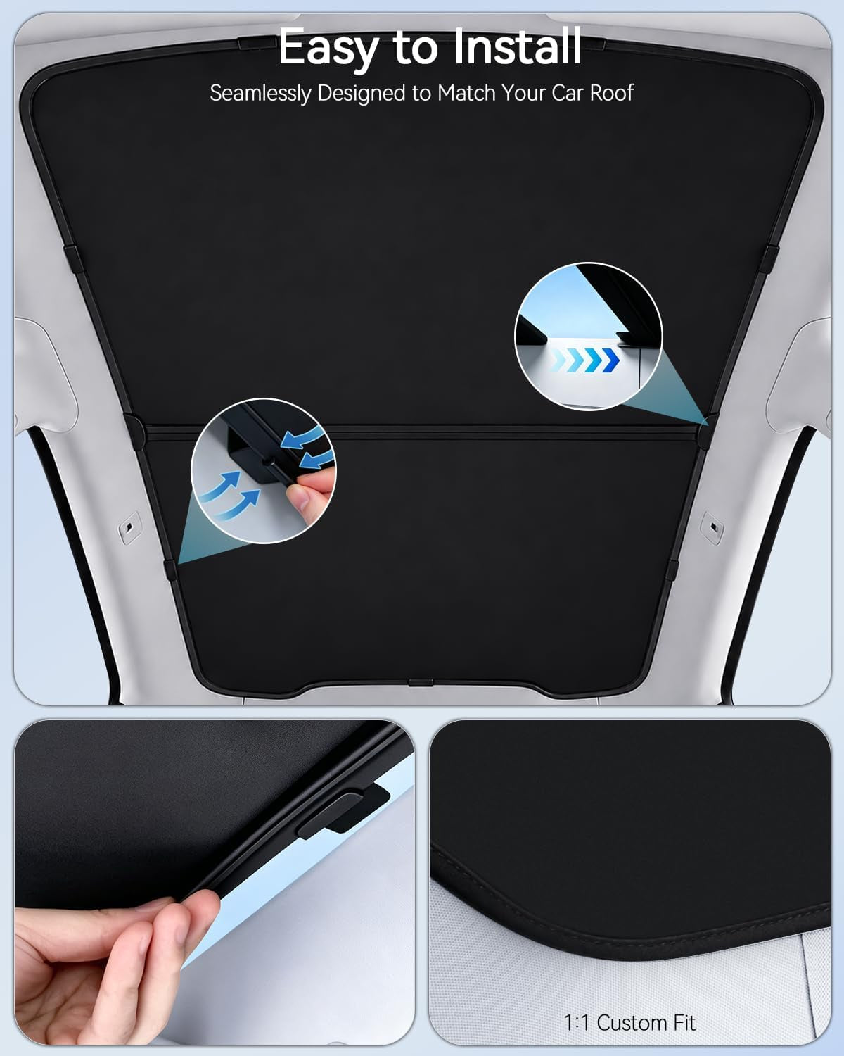 2026 Tesla Model Y Juniper Sunshade Roof, Tesla Model Y Juniper Accessories