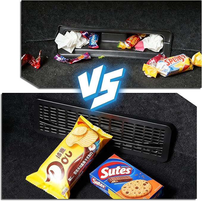 Rear Under Seat Floor Air Vent Cover Accessories for Tesla Model Y Juniper 2025 2026 Accessories - Air Condition Outlet Grille Protector Flow Vent Grille Protection (Upgraded version 2PCS)