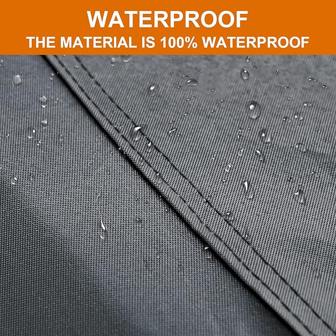Kayme 7 Layers SUV Car Cover Custom Fit for Acura MDX (2001-2025) Waterproof All Weather for Automobiles, Outdoor Full Cover Rain Sun UV Protection.Black