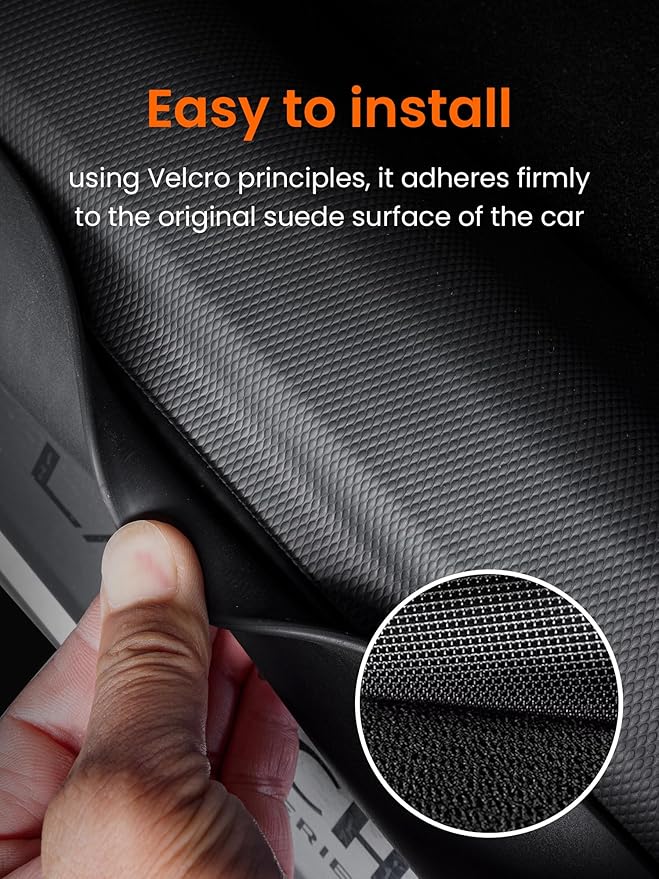 Door Sill Protector for Tesla Model Y Juniper Door Sill Guards Anti-Kick Full Protect Door Entry Cover for 2025 2026 New Model Y Accessories 5PCS