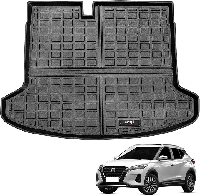 Custom for 2018-2024 Nissan Kicks Cargo Mats Trunk Liner All Weather TPE Protection Mat Accessories (for 2018-2024 Nissan Kicks)