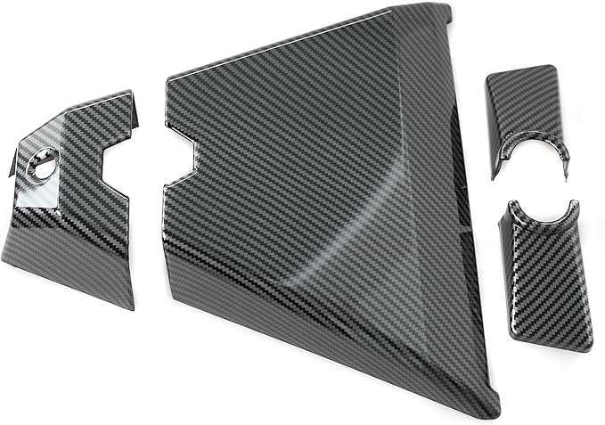 Barong for Tesla Cybertruck Accessoriess Interior Stickers Car Front Roof Camera Cover Trim Frame Decal Carbon Fiber Pattern