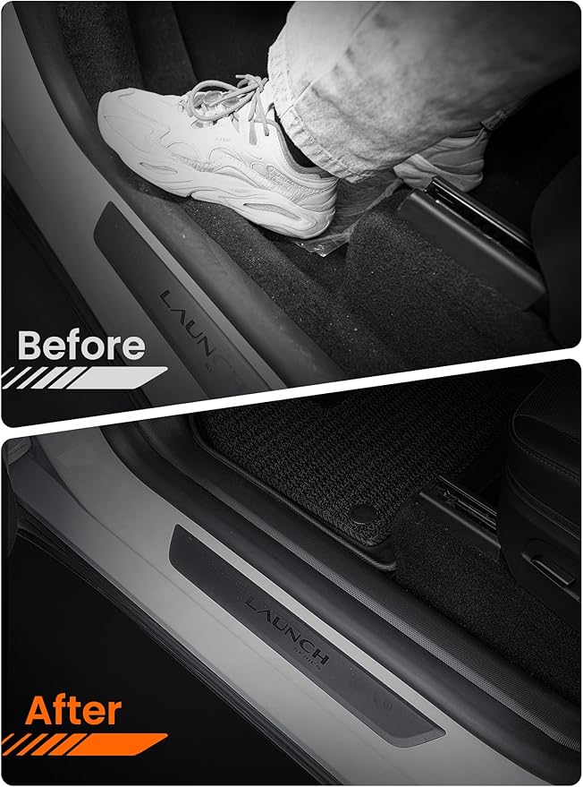 Door Sill Protector for Tesla Model Y Juniper Door Sill Guards Anti-Kick Full Protect Door Entry Cover for 2025 2026 New Model Y Accessories 5PCS