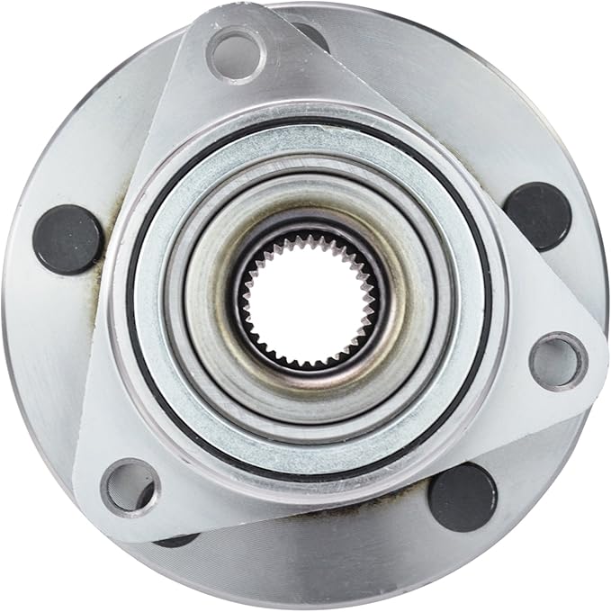 TRQ Front Left and Right Wheel Bearing and Hub Assembly Set 2 Piece Compatible with 2006 Chevrolet HHR 2007 LS LT Panel 2008 Without ABS Models
