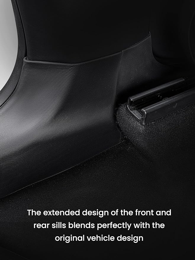 Door Sill Protector for Tesla Model Y Juniper Door Sill Guards Anti-Kick Full Protect Door Entry Cover for 2025 2026 New Model Y Accessories 5PCS