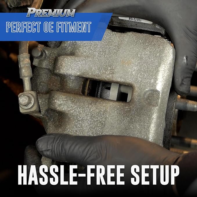 Bendix Premium SBC1953 Ceramic Front Brake Pads for Audi A4 2020-2017, A4 Quattro 2021, A5 2019-2018, A5 Sportback 2021