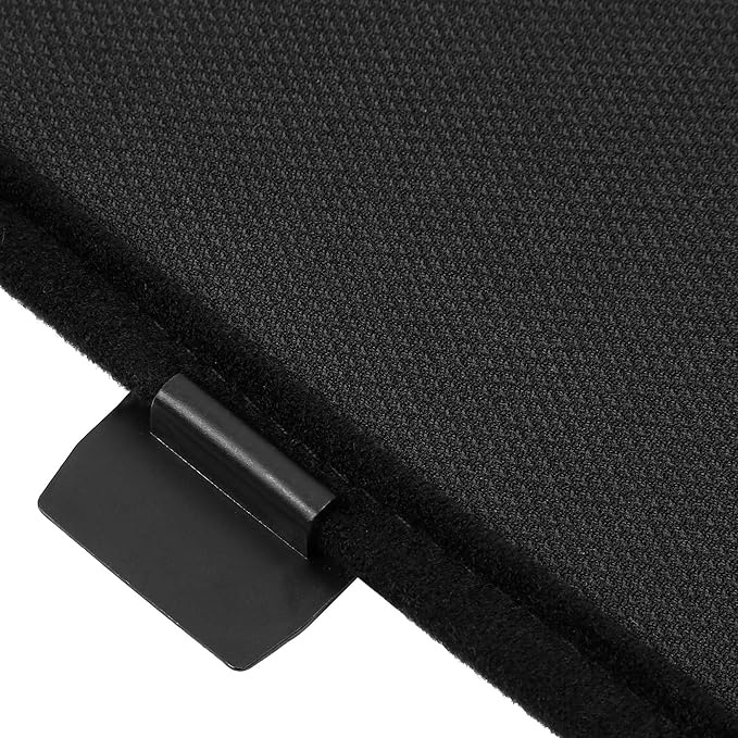 Unifizz 2021-2016 Tesla Model S Glass Roof Sunshade UV Rays Protection Foldable Sunroof Sunshade Top Window Sun Shades for Tesla Model S Heat Isolate Split Type Upgraded Black（Openable sunroof only）