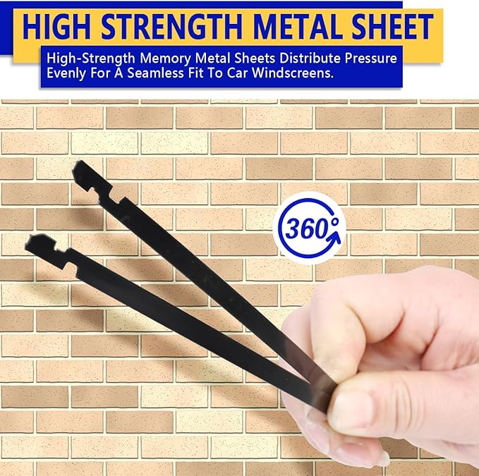 Wiper Blades for Tesla Model X, 28" + 18"(Pack of 2) Windshield Wipers with Integrated Washing, Automotive Replacement Front Windshield Wiper Blades for My Car, All-Seasons Applicable