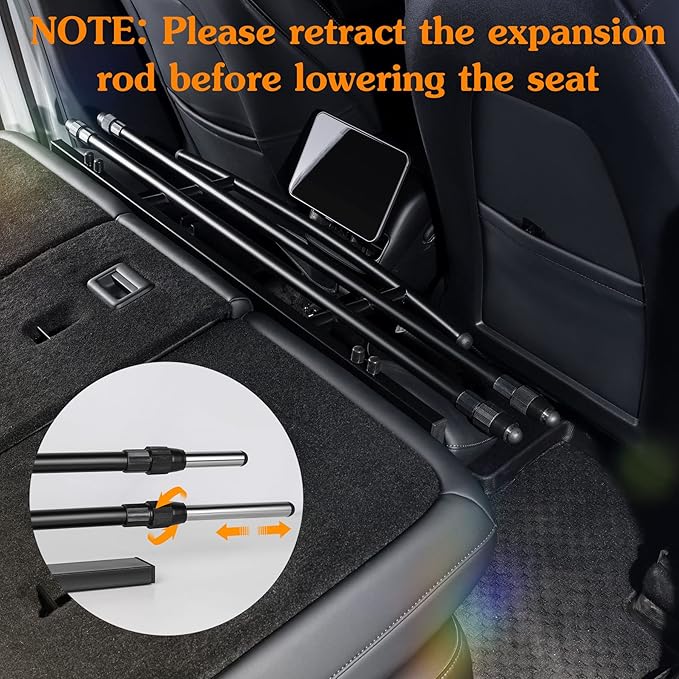 for Tesla Model Y Dog Barrier Adjustable Large Pet Protective Barrier Anti-bite Heavy-Duty Metal Stainless Steel for Dog Travel Accessories 2021 2022 2023 2024