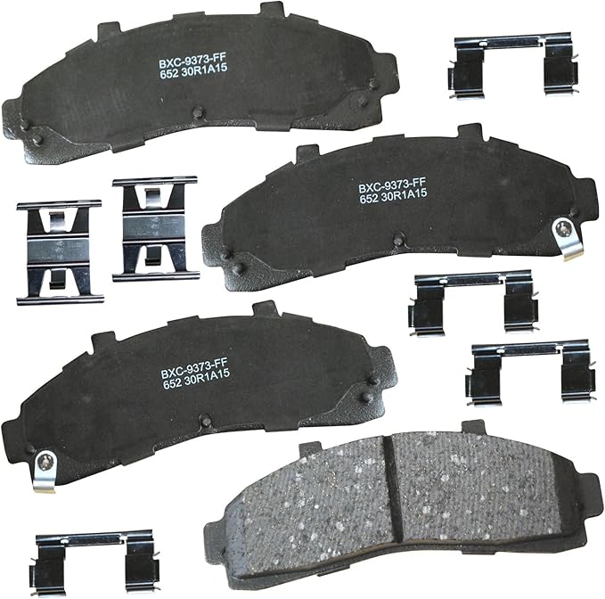 Bendix Premium SBC652 Ceramic Front Brake Pads for Select Models Ford Explorer, F-100 Ranger, Mazda B2300, B2500, B3000, B4000, Mercury Mountaineer