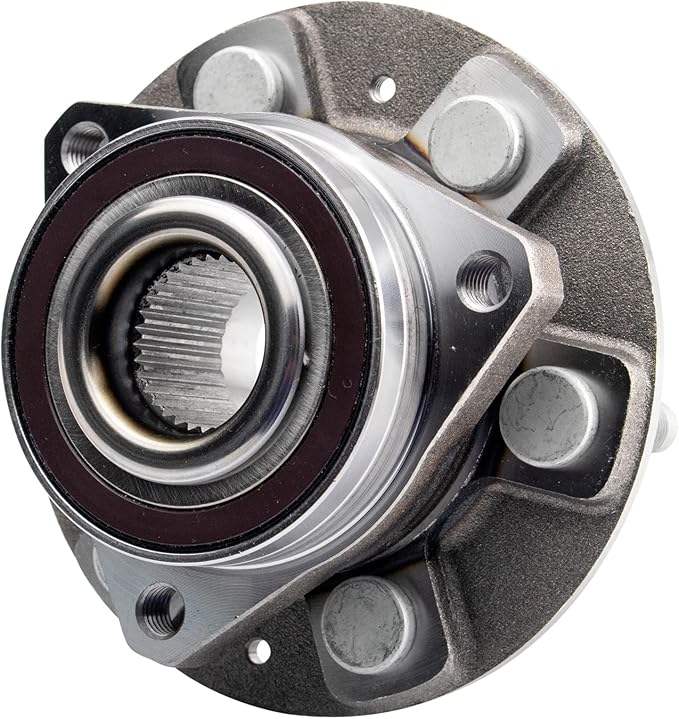 TRQ Driver and Passenger Side Wheel Bearing and Hub Assembly Set 2 Piece Compatible with 18-22 Buick Enclave 17-22 Cadillac XT5 20-22 XT6 18-22 Chevrolet Traverse 17-22 GMC Acadia