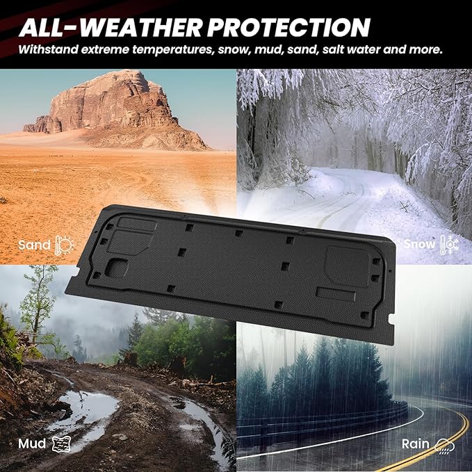 LASFIT Tailgate Mat for Ford F-150 (for Tailgate Work Surface Only) 2021-2026 Truck Tailgate Cover All Weather Protector Durable TPE Tailgate Liner -Easy to Clean