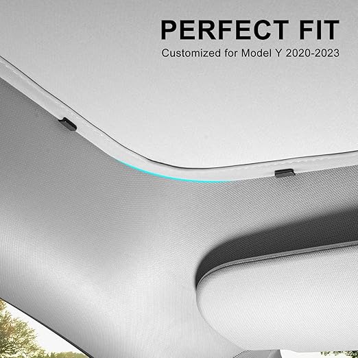 Clips for Tesla Model 3/Y Sunroof Sunshades (Black)