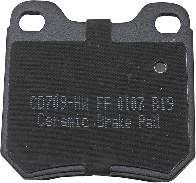 TRQ Rear Brake Pads Ceramic Compatible with 1997-2001 Cadillac Catera 1997-1998 Saab 900 1999-2003 9-3 2000 Saturn LS LS2 LW2 2001-2003 L200 LW300 2001-2005 L300