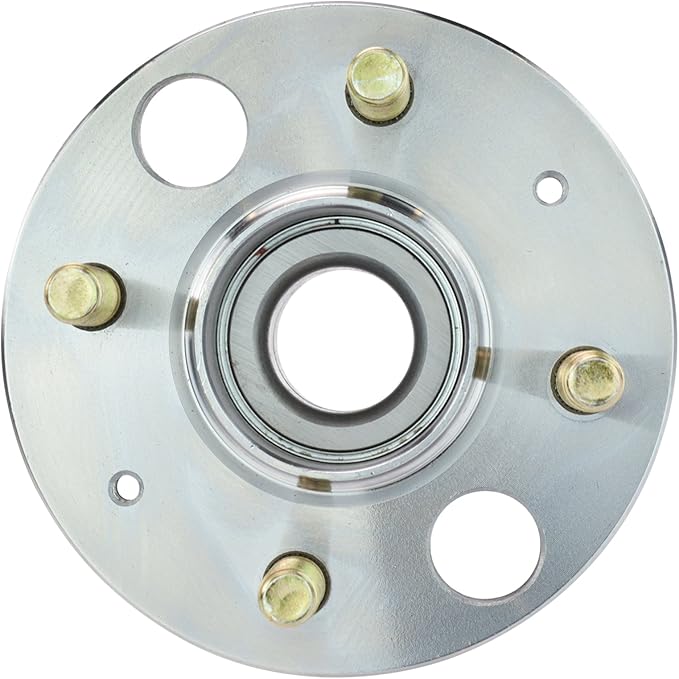 TRQ Rear Wheel Bearing and Hub Assembly Set 2 Piece Compatible with 1992-1998 Acura Integra GS-R 1994-1998 Integra LS 1990-1993 Integra GS 1994-1995 Honda Civic 4 Wheel ABS Brakes