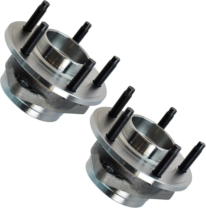 TRQ Left and Right Wheel Bearing and Hub Assembly Set 2 Piece Compatible with 11-15 Chevrolet Volt 12-17 Buick Verano 13-16 Cadillac ATS 13-15 ATS All Wheel Drive 2016 ATS L4 2.0L All Wheel Drive
