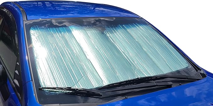 AutoTech Zone Sunshade for 2018-2025 Tesla Model 3, Custom-fit Windshield Sun Shade