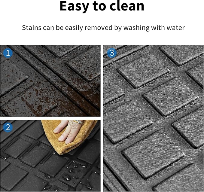 Custom for 2018-2023 Subaru Crosstrek & 2017-2023 Impreza Cargo Mats Trunk Liner All Weather TPE Protection Mat Accessories (for 2018-2023 Subaru Crosstrek/Impreza)