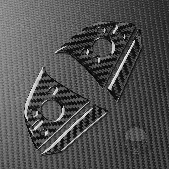 Carbon Fiber Stickers Media Panel Sticker Car Interior Decoration Compatible with Tesla Model 3 2024 Accessories Decorative Stickers