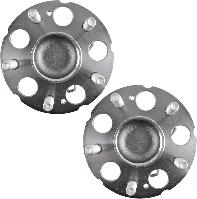 TRQ Rear Left and Right Wheel Bearing and Hub Assembly Set 2 Piece Compatible with 07-11 Honda CR-V Front Wheel Drive 10-11 Accord Crosstour Front Wheel Drive 12-15 Crosstour Front Wheel Drive