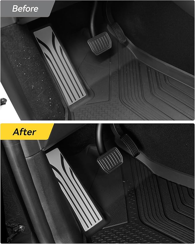 3W Tesla Model Y Juniper Door Sill Protector 2025 2026 Front & Rear, Rear Bumper, Trunk Sill Protector, Door Entry Guard, Anti-dust Cover, Edge Guards, Accessories(Not for Standard)