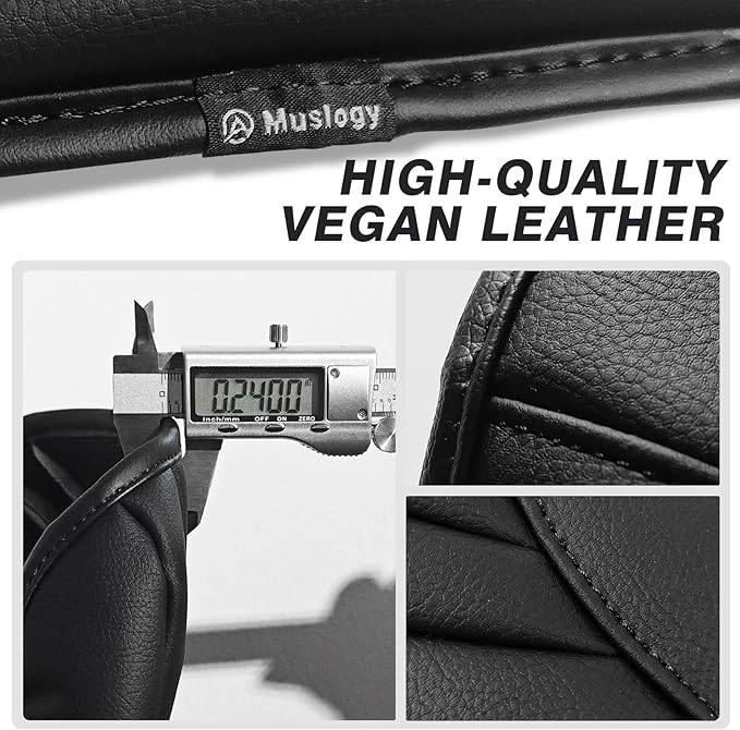 Muslogy Center Console Armrest Cover Fit for Nissan Pathfinder 2022-2025 2026 Accessories, Comfort Armrest Pad Console Lid Cushion Vegan Leather Regular Thick