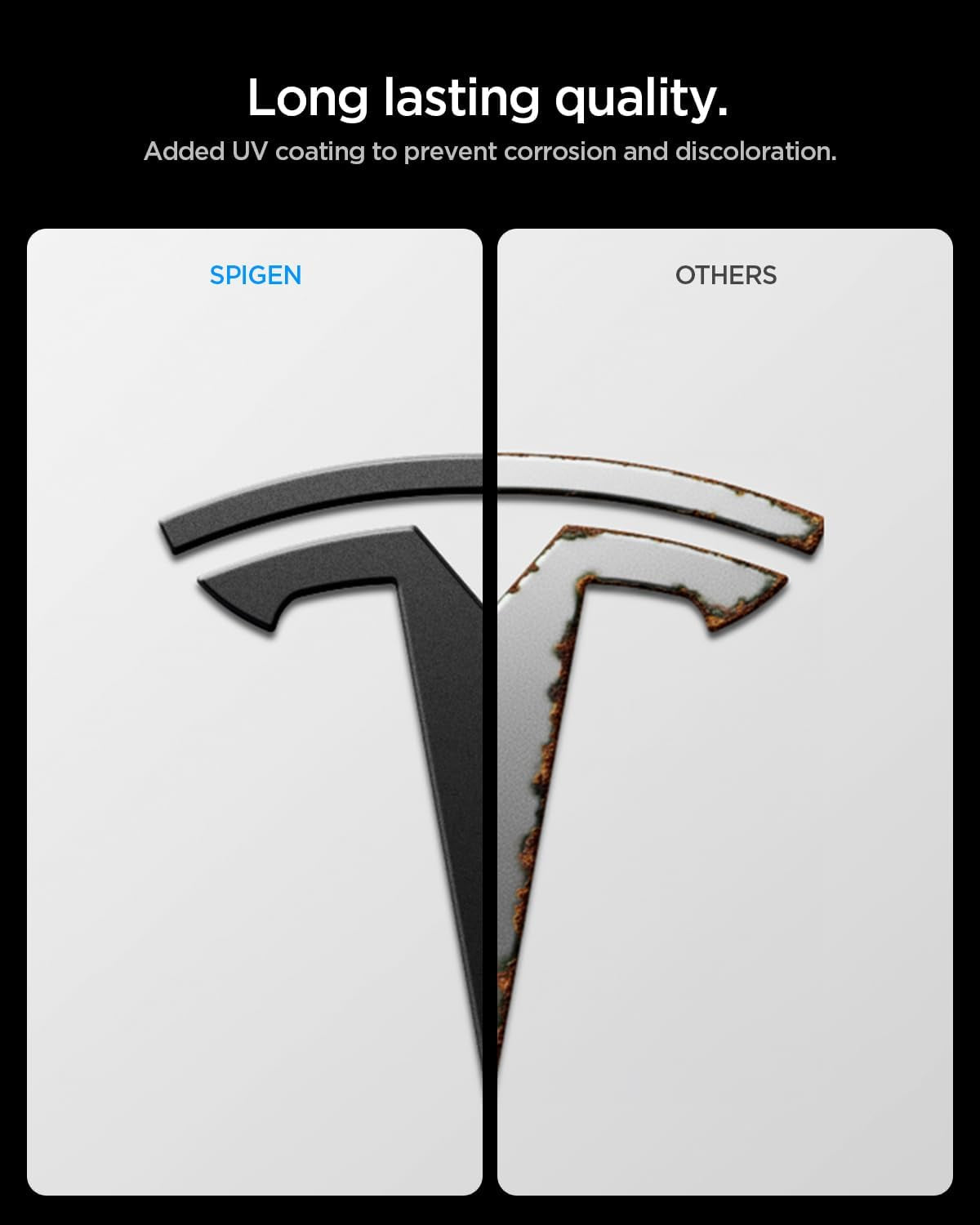 Front Emblem Hood Ornament for Tesla Model Y Juniper & Model Y L