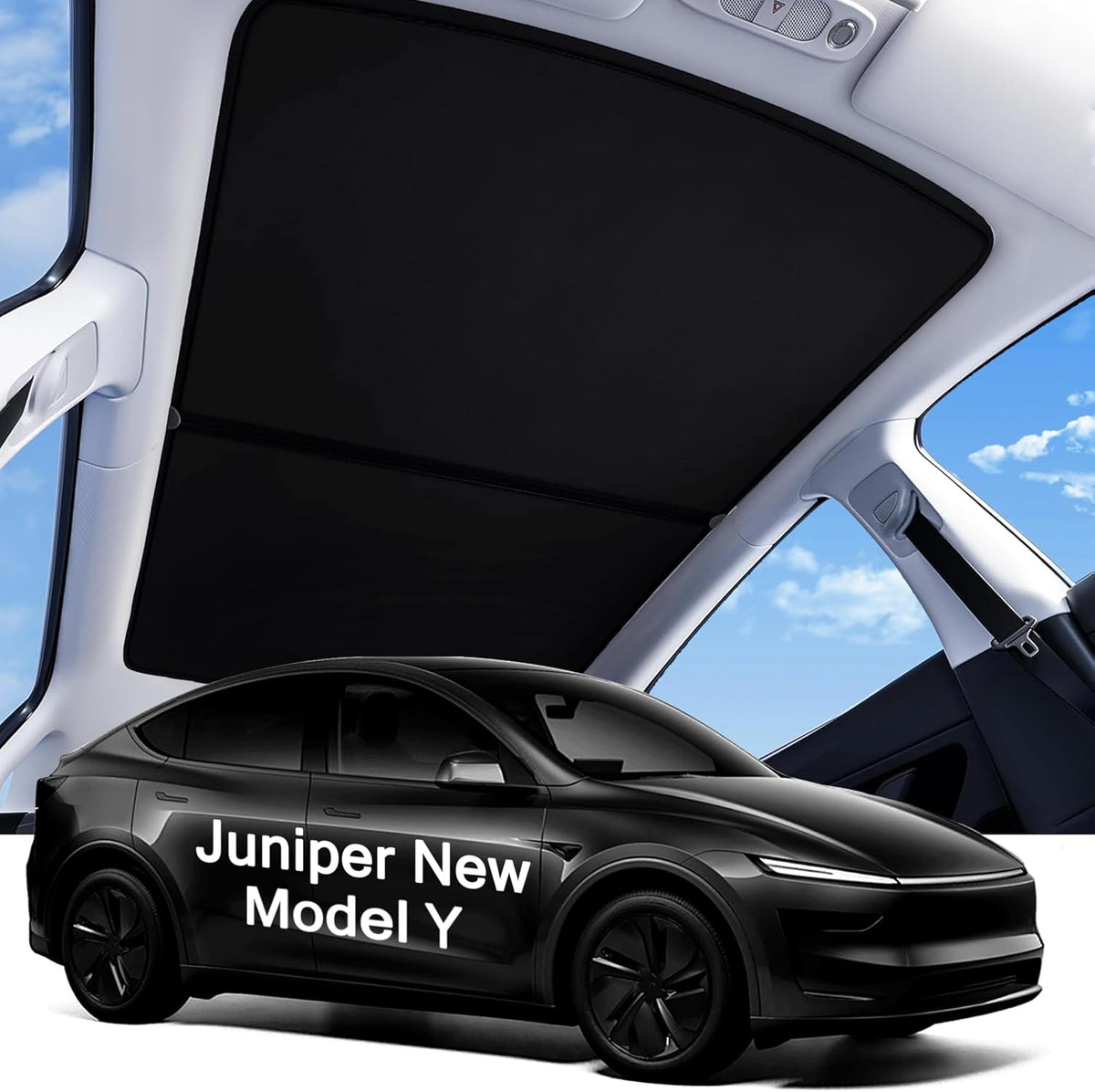 2026 Tesla Model Y Juniper Sunshade Roof, Tesla Model Y Juniper Accessories