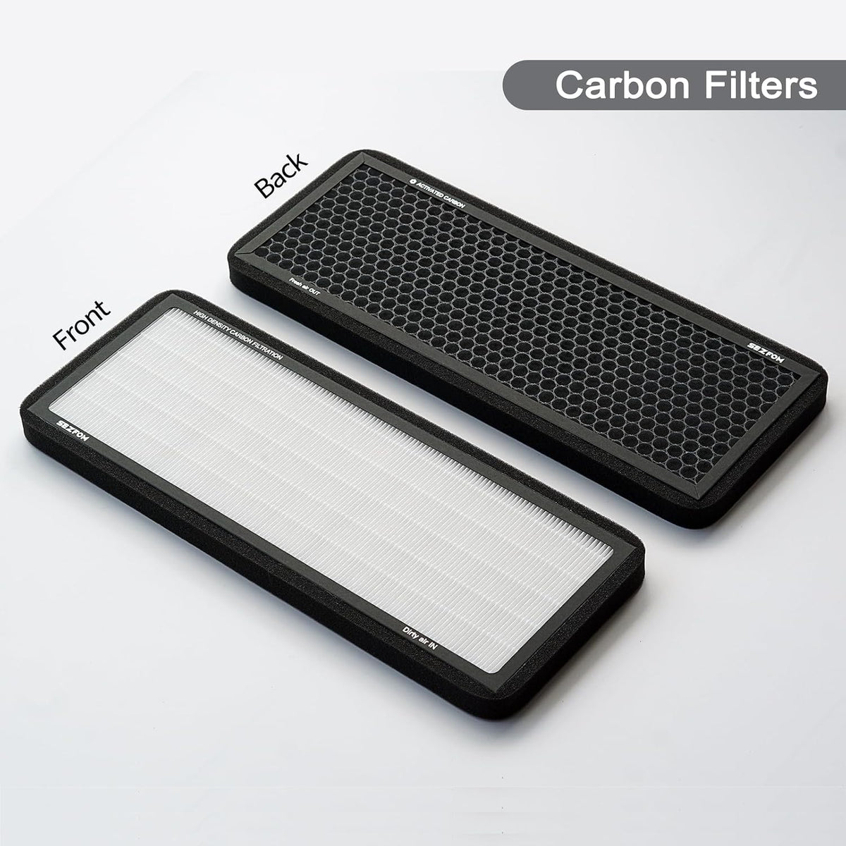 Front Trunk Hepa Filters Kit for Tesla Model Y (2022-2026) 4-Pack