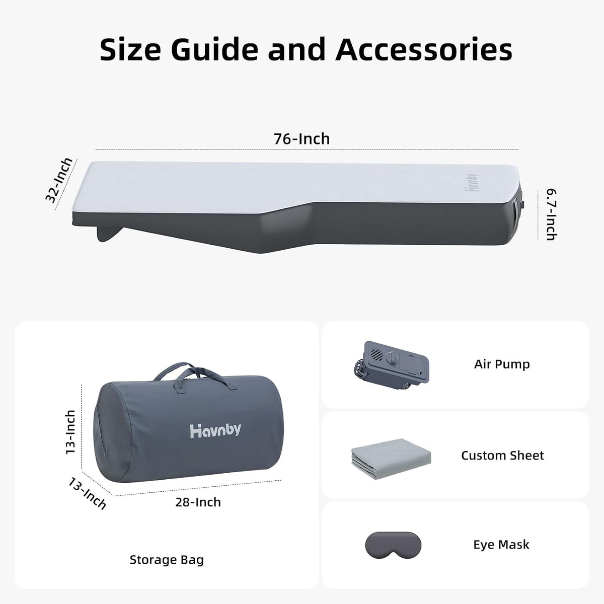 Flatcore 6.7-Inch Solo Backseat Foam Mattress for Tesla Model Y
