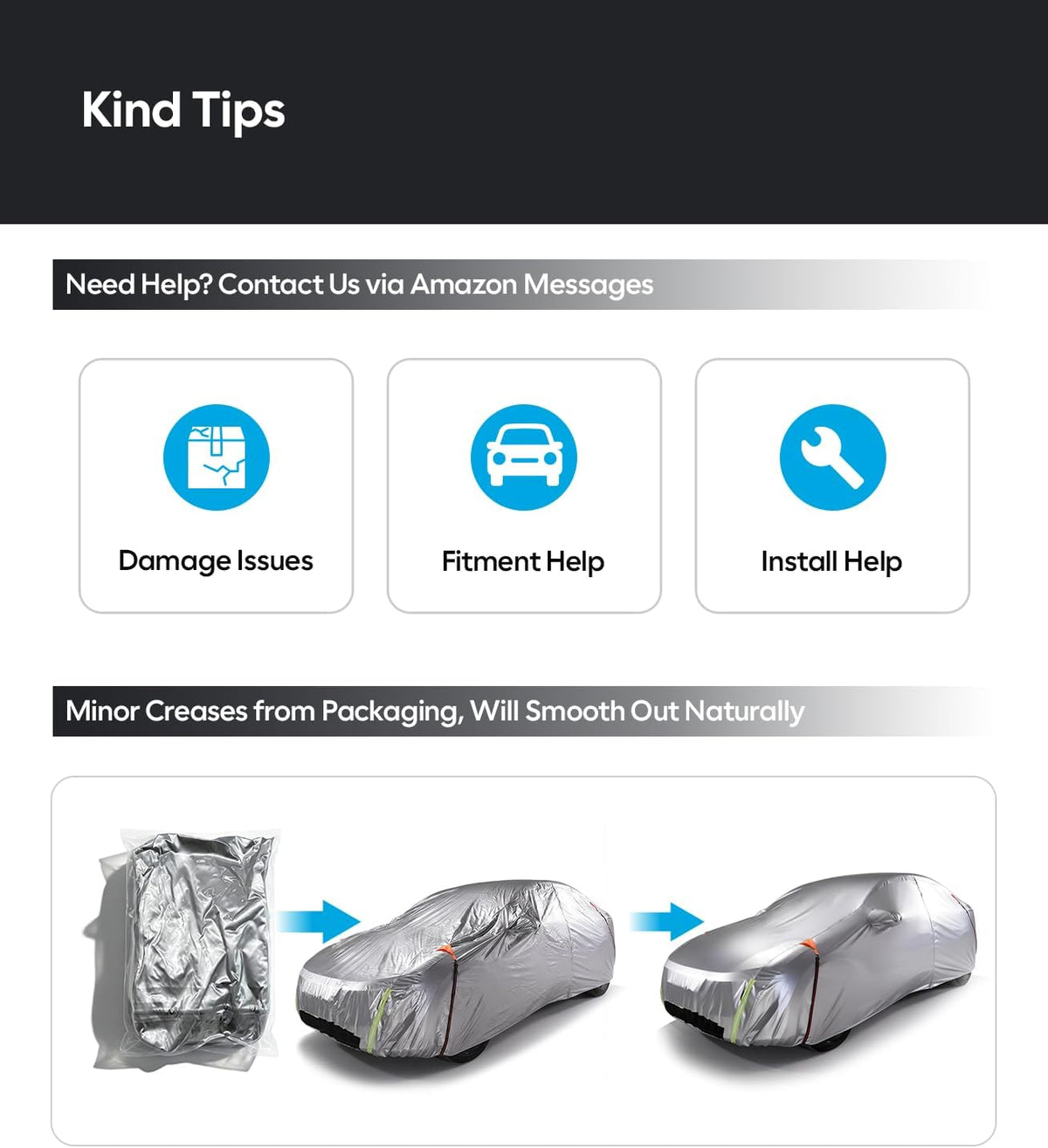 Tesla Model 3 Car Cover 2017-2026, Custom Fit UV Protection