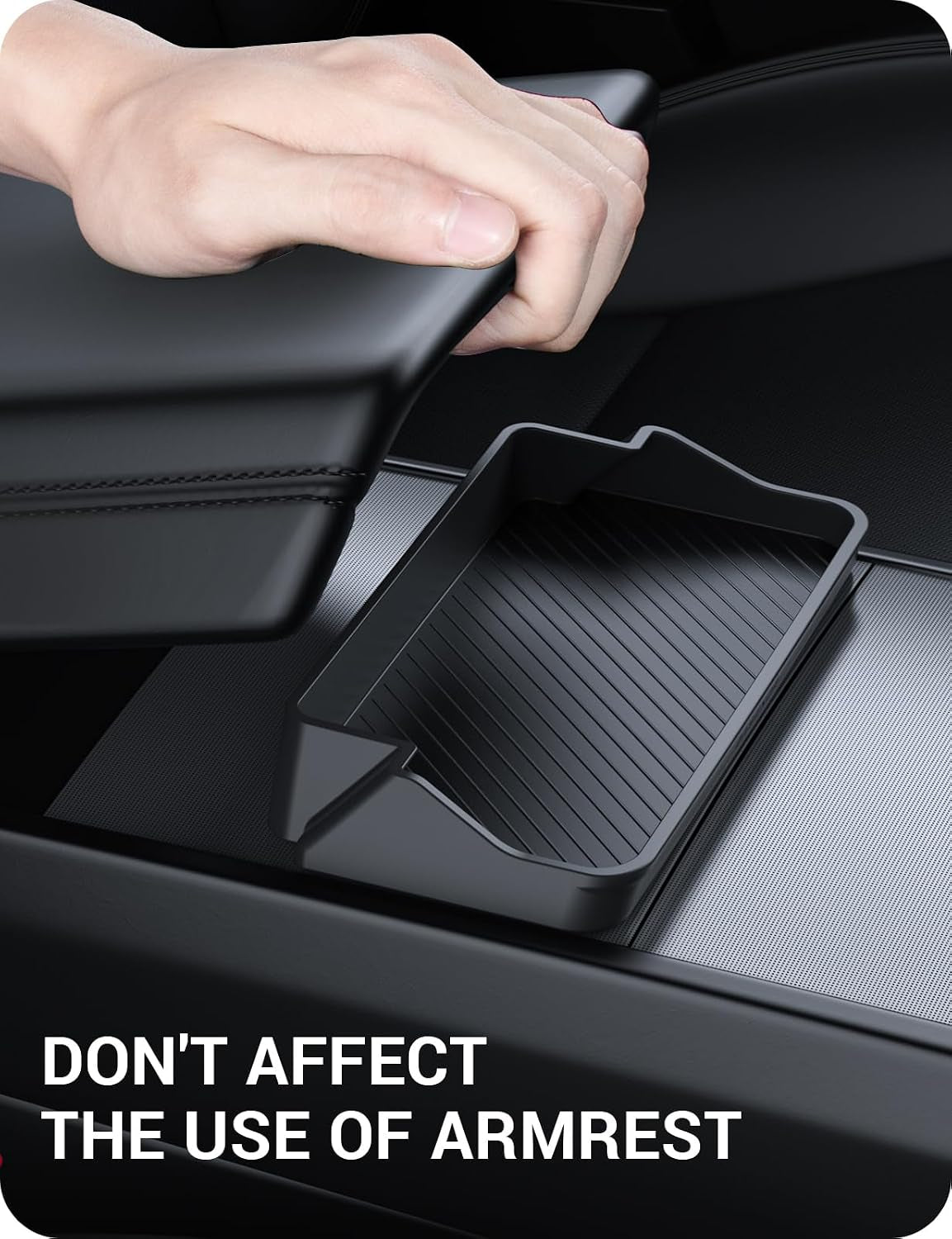 Center Console Sunglasses Holder for 2026 Tesla Model Y/Yl/Model 3
