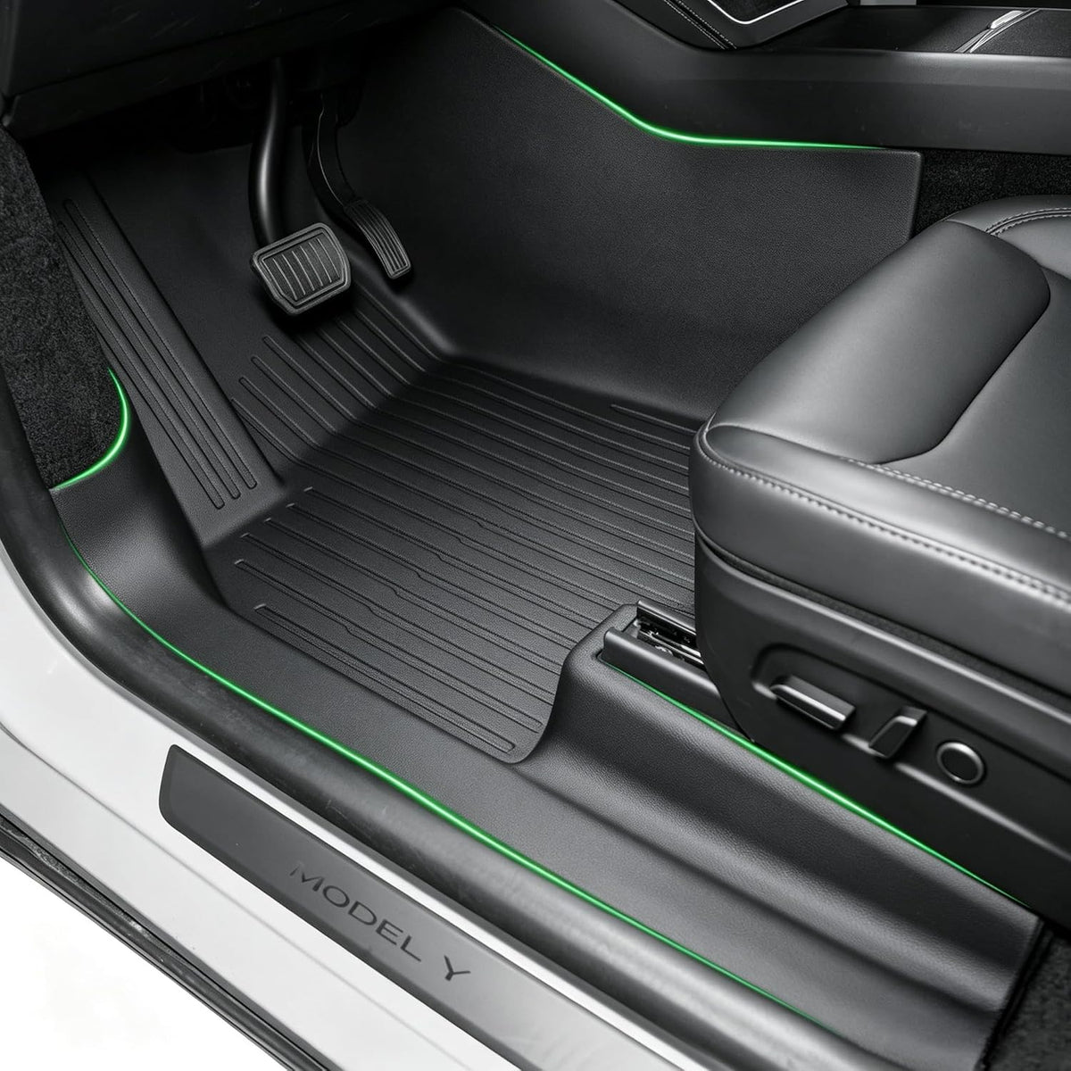 11PCS Floor Mats for 2025-2026 Tesla Model Y Juniper