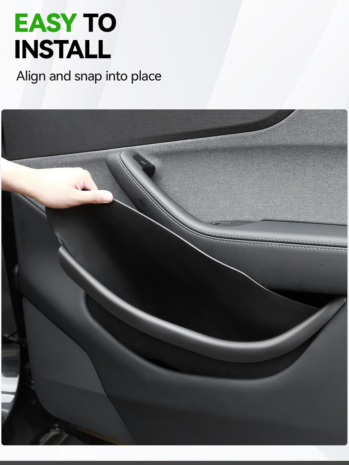 Door Side Storage for 2025 2026 Tesla Model Y Juniper Accessories