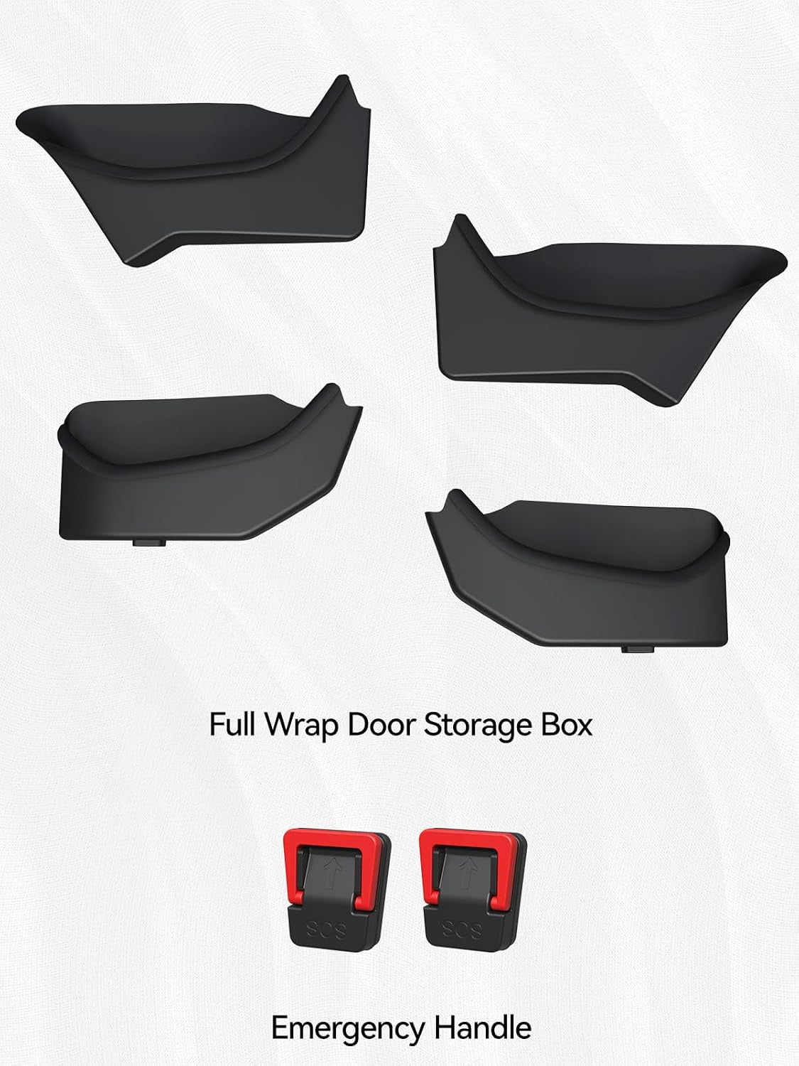 Door Side Storage for 2025 2026 Tesla Model Y Juniper Accessories