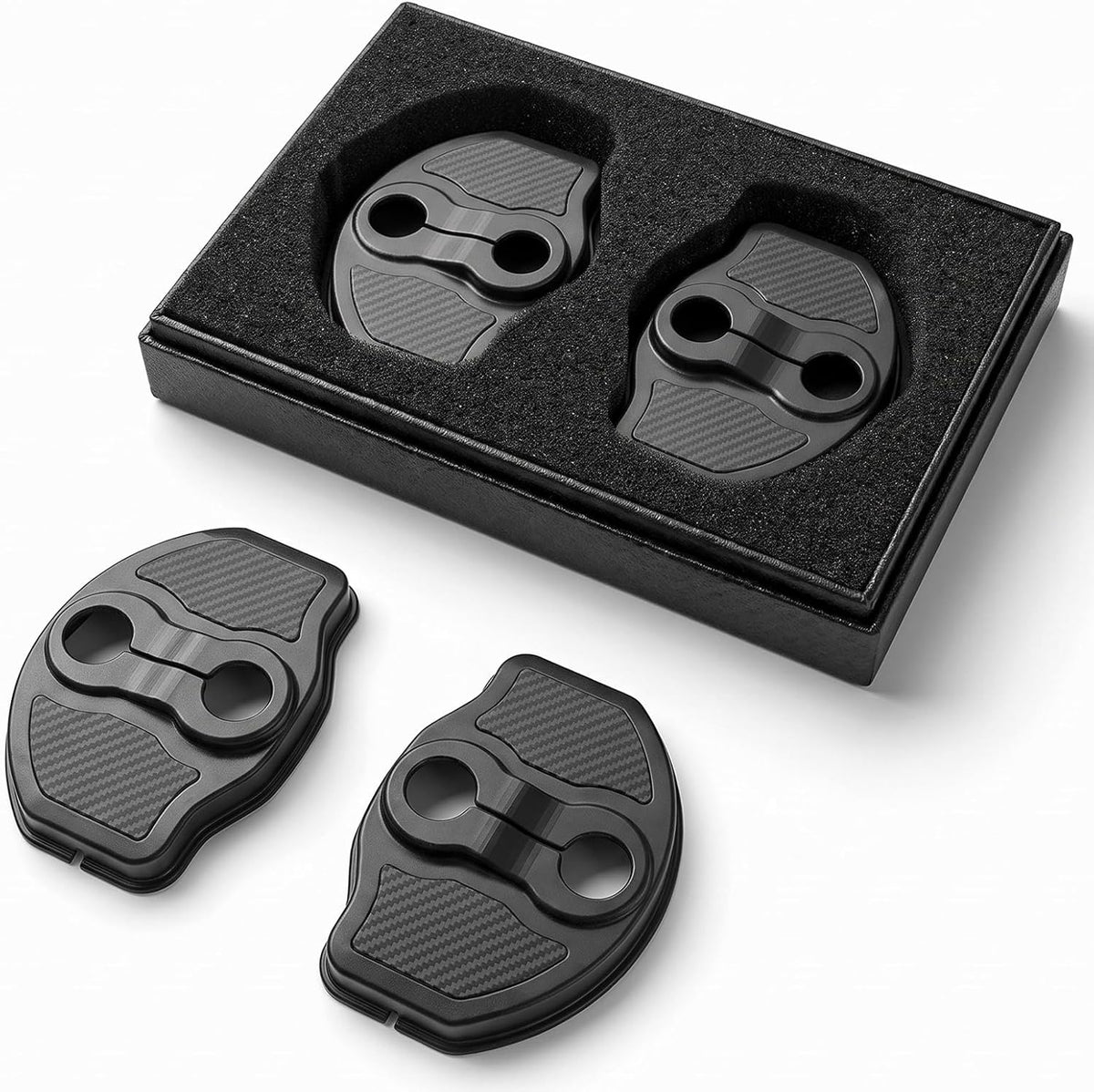 4-Pack Door Lock Cover Protector for Tesla Model 3/Y Door Panel