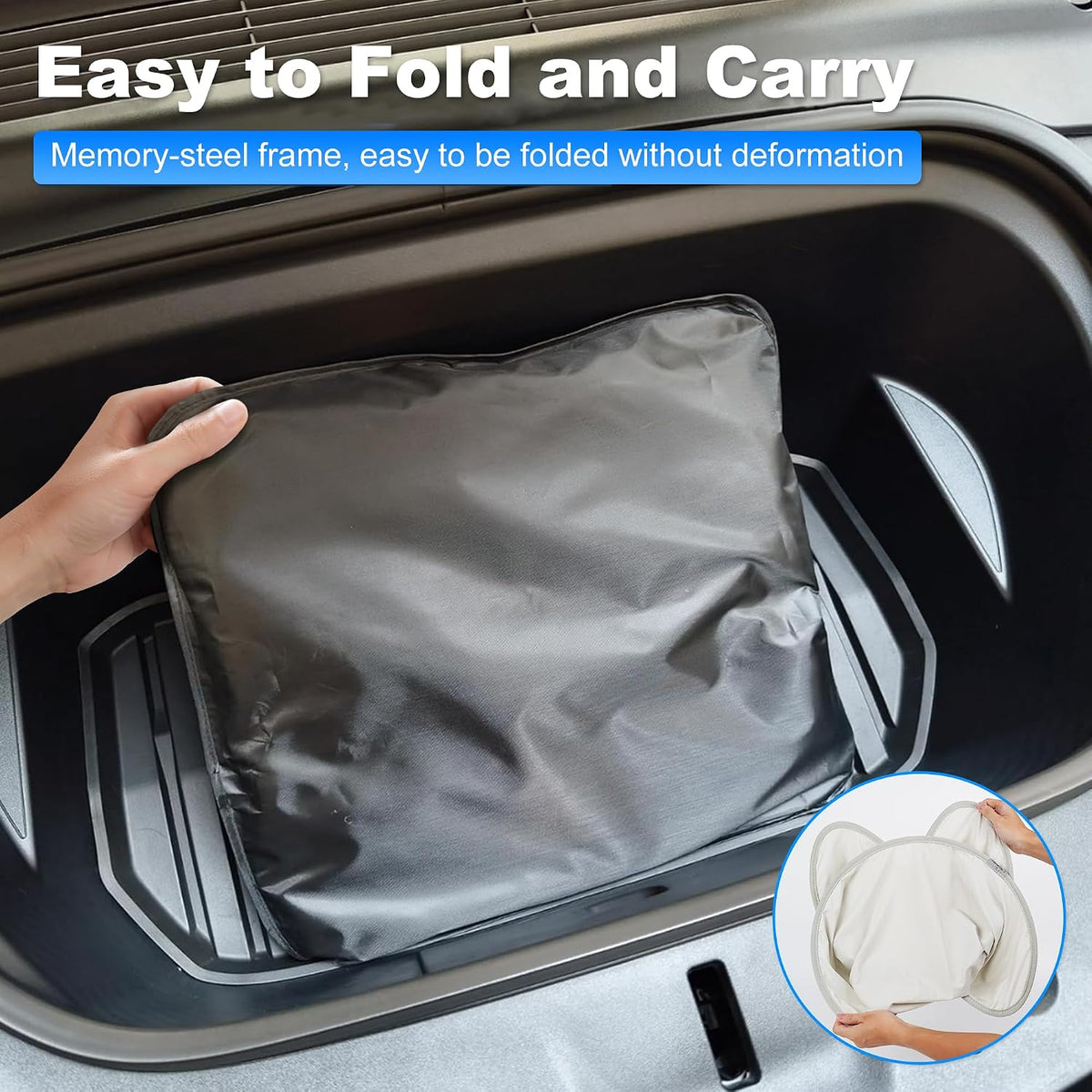 Tesla Model 3 2019-2023 Roof Sunshade, Foldable Sun Shade Cover