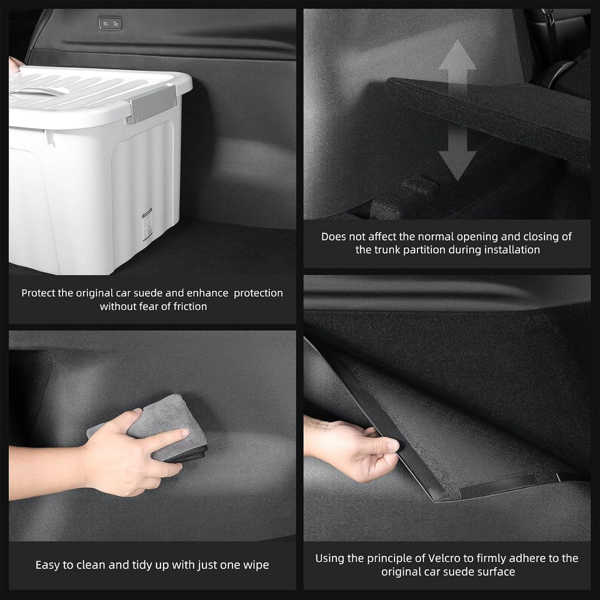 Trunk Side Protector for Tesla Model Y Juniper 2025+