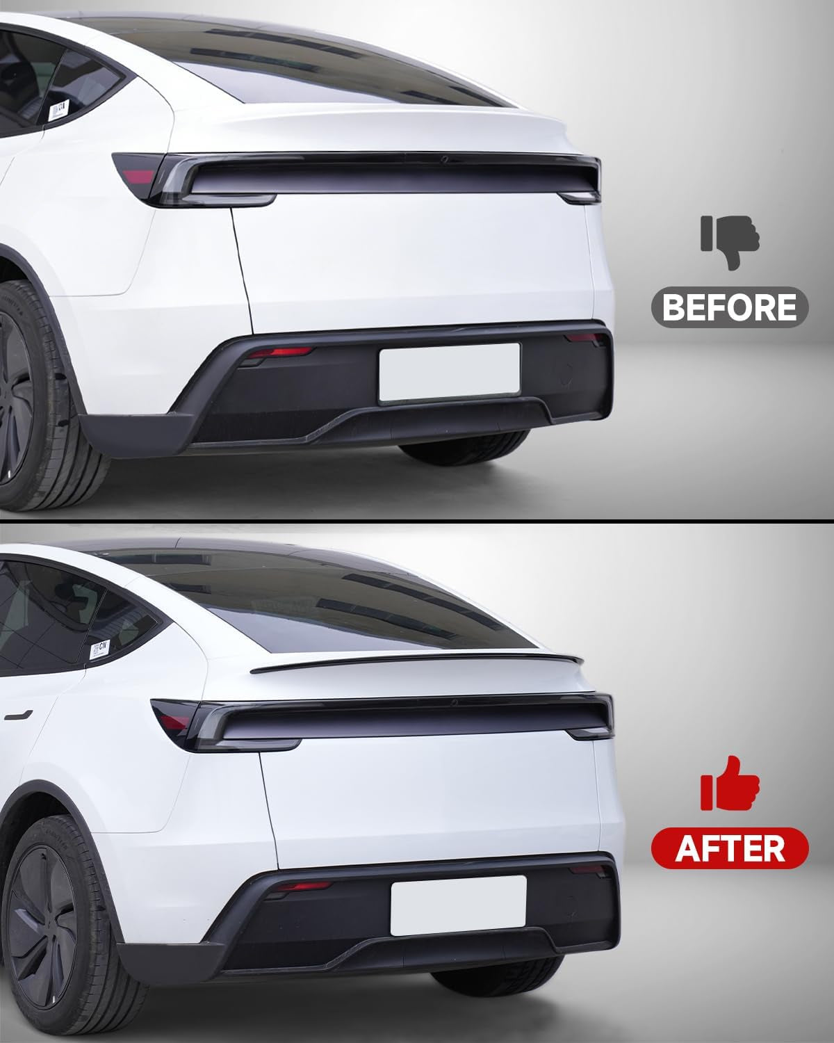 Rear Spoiler Compatible with Tesla Model Y Juniper 2025-2026